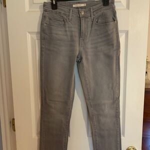 Levi’s Gray Women’s Jeans, Size 29 (equivalent 8)